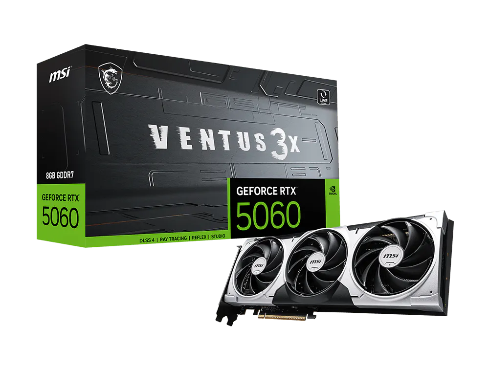 MSI GeForce RTX 5060 8G VENTUS 3X